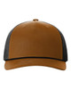Five-Panel Trucker Rope Cap Caramel/ Black