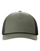 Five-Panel Trucker Rope Cap Loden Green/ Black