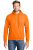 Hanes® EcoSmart® - Pullover Hooded Sweatshirt. P170 Safety Orange 2XL