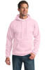Port & Company® -  Essential Fleece Pullover Hooded Sweatshirt.  PC90H Pale Pink