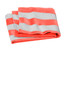 Port Authority ® Value Cabana Stripe Beach Towel PT45 Papaya