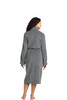 Port Authority® Plush Microfleece Shawl Collar Robe. R102 Deep Smoke  Back