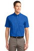 Port Authority® Short Sleeve Easy Care Shirt.  S508 Strong Blue