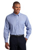 Port Authority® Crosshatch Easy Care Shirt. S640 Chambray Blue