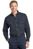 Bulwark® EXCEL FR® ComforTouch® Dress Uniform Shirt. SLU2 Navy