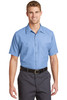Red Kap® Short Sleeve Industrial Work Shirt.  SP24 Light Blue