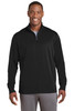 Sport-Tek® Sport-Wick® Fleece Full-Zip Jacket.  ST241 Black
