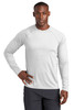 Sport-Tek ® Long Sleeve Rashguard Tee. ST470LS White