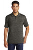 Sport-Tek ® PosiCharge ® Electric Heather Polo. ST590 Grey-Black Electric