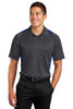 Sport-Tek® Heather Colorblock Contender™ Polo. ST665 Graphite Heather/ True Royal