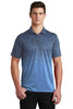 Sport-Tek ® Ombre Heather Polo. ST671 Carolina Blue/ True Navy