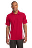 Sport-Tek® PosiCharge® Micro-Mesh Colorblock Polo. ST685 True Red/ White