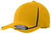 Sport-Tek® Flexfit® Performance Colorblock Cap. STC16 Gold/ Black
