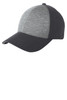 Sport-Tek® Jersey Front Cap. STC18 Vintage Heather/ Iron Grey