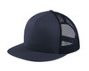 Sport-Tek ® Yupoong ® 5-Panel Classic Trucker Mesh Back Cap. STC38 True Navy/ True Navy