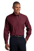Port Authority® Tall Crosshatch Easy Care Shirt. TLS640 Red Oxide