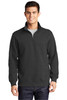 Sport-Tek® Tall 1/4-Zip Sweatshirt. TST253 Graphite Heather LT