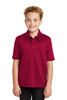 Port Authority® Youth Silk Touch™ Performance Polo. Y540 Red XS