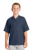 New Era ® Youth Cage Short Sleeve 1/4-Zip Jacket. YNEA600 True Navy