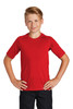 Sport-Tek ® Youth Rashguard Tee. YST470 True Red