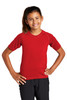 Sport-Tek ® Youth Rashguard Tee. YST470 True Red Female