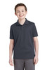 Sport-Tek® Youth PosiCharge® RacerMesh® Polo. YST640 Graphite