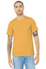 BELLA+CANVAS ® Unisex Heather CVC Short Sleeve Tee. BC3001CVC Heather Mustard 3XL