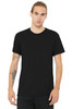 BELLA+CANVAS ® Unisex Heather CVC Short Sleeve Tee. BC3001CVC Solid Black Blend M