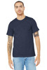 BELLA+CANVAS ® Unisex Heather CVC Short Sleeve Tee. BC3001CVC Heather Midnight Navy M