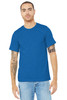 BELLA+CANVAS ® Unisex Heather CVC Short Sleeve Tee. BC3001CVC Heather Columbia Blue L