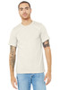 BELLA+CANVAS ® Unisex Heather CVC Short Sleeve Tee. BC3001CVC Heather Natural