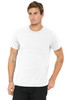 BELLA+CANVAS ® Unisex Made In The USA Jersey Short Sleeve Tee. BC3001U White