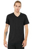 BELLA+CANVAS ® Unisex Jersey Short Sleeve V-Neck Tee. BC3005 Black Heather