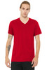 BELLA+CANVAS ® Unisex Jersey Short Sleeve V-Neck Tee. BC3005 Red