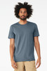 BELLA+CANVAS ® Unisex Triblend Short Sleeve Tee. BC3413 Solid Slate Triblend