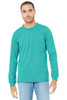 BELLA+CANVAS ® Unisex Jersey Long Sleeve Tee. BC3501 Teal