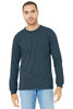 BELLA+CANVAS ® Unisex Jersey Long Sleeve Tee. BC3501 Vintage Navy