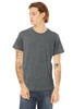 BELLA+CANVAS ® Unisex Poly-Cotton Short Sleeve Tee. BC3650 Asphalt Slub