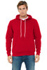 BELLA+CANVAS ® Unisex Sponge Fleece Pullover Hoodie. BC3719 Red