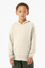 BELLA+CANVAS ® Youth Sponge Fleece Pullover Hoodie BC3719Y Natural