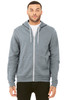 BELLA+CANVAS ® Unisex Sponge Fleece Full-Zip Hoodie. BC3739 Athletic Heather