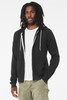 BELLA+CANVAS ® Unisex Sponge Fleece Full-Zip Hoodie. BC3739 Vintage Black