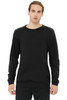 BELLA+CANVAS ® Unisex Sponge Fleece Raglan Sweatshirt. BC3901 Black (Poly-Cotton)