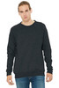 BELLA+CANVAS ® Unisex Sponge Fleece Raglan Sweatshirt. BC3901 Dark Grey Heather