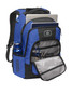 OGIO® Logan Pack. 411092 Cobalt  Side Open