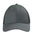 CornerStone®  Canvas Mesh Back Cap. CS811 Charcoal