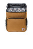 Carhartt® Backpack 20-Can Cooler. CT89132109 Carhartt Brown Open Front
