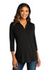 Port Authority ® Ladies Luxe Knit Tunic. LK5601 Deep Black