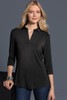 Port Authority ® Ladies Luxe Knit Tunic. LK5601 Deep Black Lifestyle