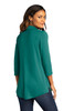 Port Authority ® Ladies Luxe Knit Tunic. LK5601 Teal Green Back